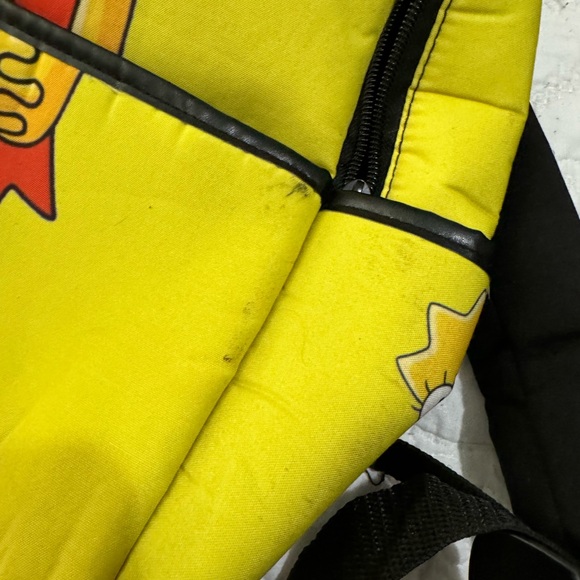 Lisa Simpson Yellow Backpack - Picture 5 of 7